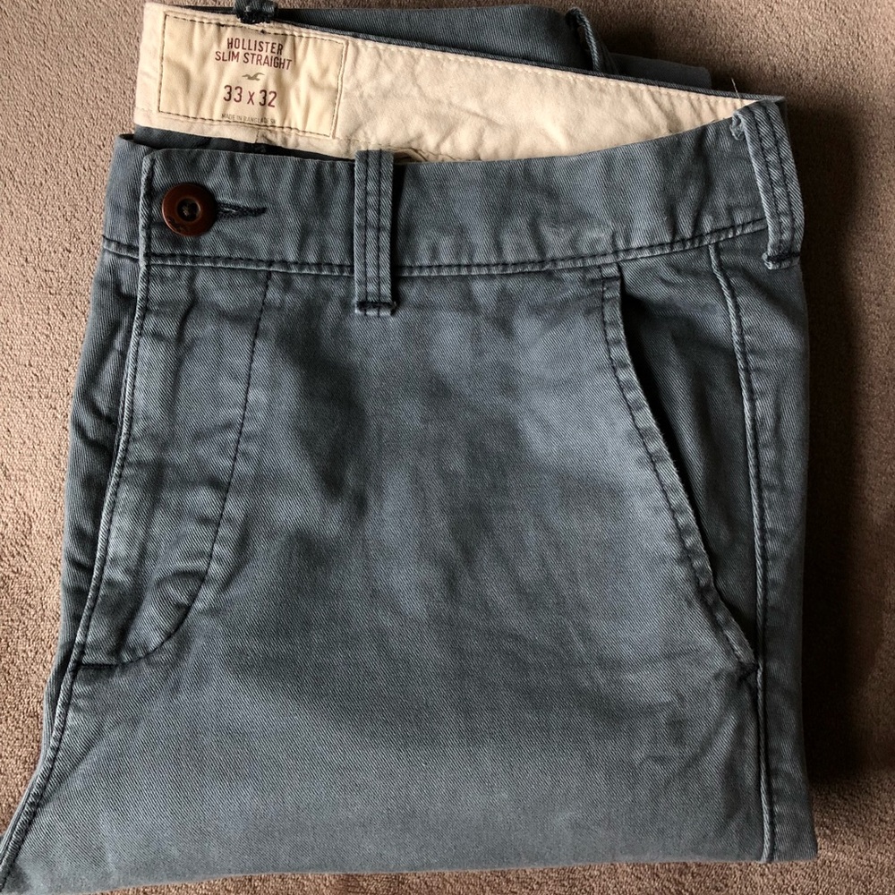 Hollister Chinos Slim Straight 33x32